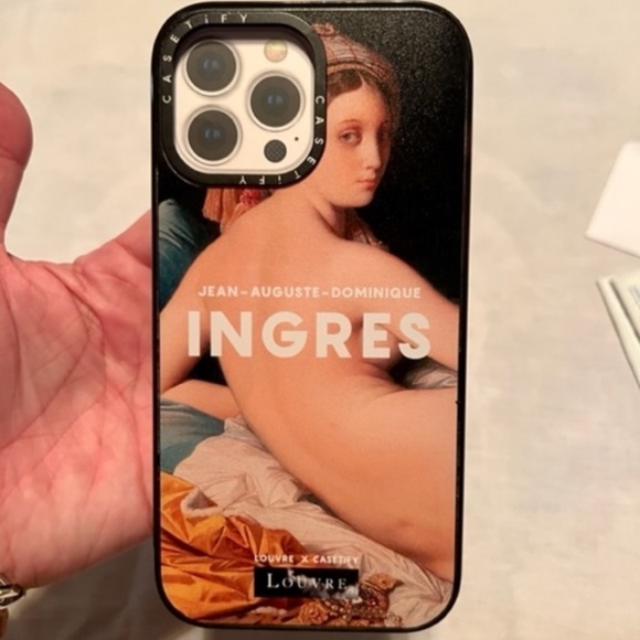 SOLD OUT! CASETIFY x LOUVRE 'INGRES' iPhone 13 Pro Max Case​​​​​​​​​​​​​​​​​​ - Picture 2 of 8